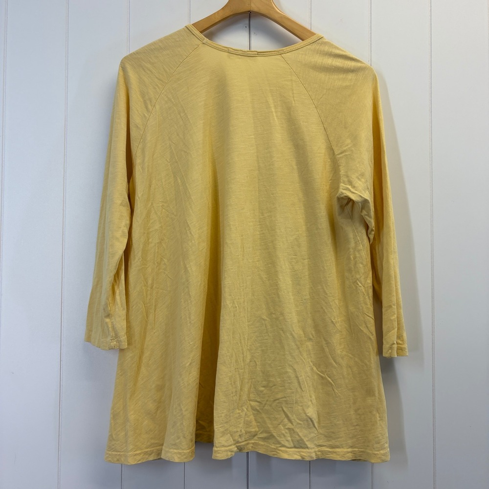 Jess & Jane Lagenlook Tunic Top Women Size Large Art Deco Scandi Boho Abstract - Picture 2 of 9